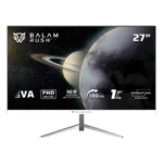 Monitor Gamer BALAM RUSH Titan MTG27Y LED 27" – 1920 x 1080 Full HD, G-Sync/FreeSync, Panel VA, 180Hz, Hdmi, Dp, 1MS, Vesa, Sin Bordes, Blanco
