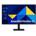 Monitor SAMSUNG S3 LCD 27" – 1920 x 1080 Full HD, Modo Eye Saver, Panel IPS, 100Hz, Hdmi, Vga, 5MS, Vesa, Sin Bordes, Ultra Slim, Negro