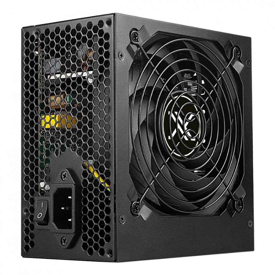 CP-XZEAL-XZPS500B-8213cf Fuente de Poder Xzeal XZPS500B 80 PLUS Bronze 500w - Certificación 80+ Bronze, 24 pin ATX, PCI-e 6+2 Pin, EPS 4+4 Pin, 120mm, Negro - Image 1
