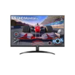 Monitor LG 32UR500 LCD 31.5" – 3840x2160 Ultra HD, FreeSync/Dynamic Action Sync/Black Stabilizer, Panel VA, 60Hz, Hdmi, Dp, 4MS, HDR10, Bocinas Integradas - Negro