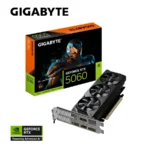 Tarjeta De Video Gigabyte NVIDIA GeForce RTX 5060 OC Low Profile - 8GB 128-bits GDDR7, PCI Express x16 5.0, Cuda 3840, Boost Clock 2512MHz, x1 8Pin, DP, HDMI, Negro