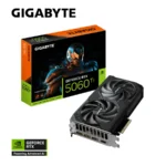 Tarjeta De Video Gigabyte NVIDIA GeForce RTX 5060 TI WINDFORCE OC - 8GB 128-bits GDDR7, PCI Express x16 5.0, Cuda 4608, Boost Clock 2587MHz, x8 16Pin, DP, HDMI, Negro