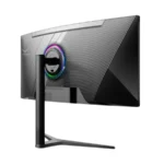 Monitor Gamer Curvo Naceb R1500 LED 34" RGB – 3440 X 1440 Ultra Wide Quad HD, G-Sync/FreeSync, Panel VA, 165Hz, HDMI, DP, 1MS, Vesa, Sin Bordes, Negro - Image 5