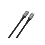 Cable Tipo-C NACEB NA-0142 - 240W 40V /5A, 1M, Power Delivery 2.0, Transferencia de datos 40 Gb - Negro - Image 3