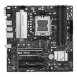 Tarjeta Madre ASUS PRIME B650M-A II - Socket AM5, 192GB X4 DDR5 7200Mhz OC*, Hdmi, Dp, Vga, M.2 PCIe 5.0, USB 3.2 - Micro-ATX - Image 2