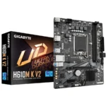 Tarjeta Madre GIGABYTE H610M K V2 - INTEL Socket LGA 1700, Micro-ATX, 128GB X2 DDR5 5600Mhz OC*, Hdmi, Dp, PCI-e 3.0
