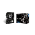 Tarjeta Madre BIOSTAR H510MHP – Socket LGA 1200, 64GB X2 DDR4 3200Mhz, USB 3.2, PCIE M.2 3.0, HDMI, VGA – Micro-ATX