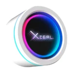 Enfriamiento Líquido AIO XZEAL AR240 - 240mm, 2x120mm, Hasta 1800 RPM, 48.52 CFM, 32.2 dBA, 3pin 5V, Mangueras ARGB - Blanco - Image 3