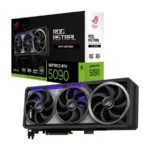 Tarjeta De Video ASUS NVIDIA GeForce RTX 5090 ROG Astral - 32GB 512-bit GDDR7, PCI Express x16 5.0, Boost Clock 2580, Cuda 21760, x1 16Pin, DP, HDMI, Negro
