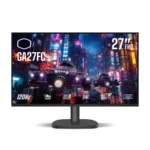 Monitor Gamer Cooler Master GA27FC LED 27" – 1920 x 1080 FHD, Panel IPS, 120Hz, 1MS, Adaptive Sync, HDMI-VGA, Vesa, Sin Bordes, Negro
