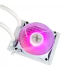 Enfriamiento Liquido AIO REDONDO XZEAL TYPHOON-X 120 ARGB – 120MM, 800-2200 RPM, 75.89 CFM / 33.5 dBA, 3Pin 5V - Blanco - Image 2