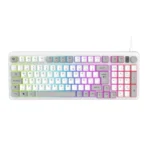 Kit Teclado y Mouse Gamer BALAM RUSH Squad Conquest KG515 - Alámbrico, USB, Membrana, Anti-ghosting, Hasta 7,200Dpi, Teclas Multimedia - Color Blanco - Imagen 2