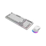Kit Teclado y Mouse Gamer BALAM RUSH Squad Conquest KG515 - Alámbrico, USB, Membrana, Anti-ghosting, Hasta 7,200Dpi, Teclas Multimedia - Color Blanco - Imagen 4
