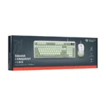 Kit Teclado y Mouse Gamer BALAM RUSH Squad Conquest KG515 - Alámbrico, USB, Membrana, Anti-ghosting, Hasta 7,200Dpi, Teclas Multimedia - Color Blanco - Imagen 7