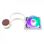 Enfriamiento Liquido AIO REDONDO XZEAL TYPHOON-X 120 ARGB – 120MM, 800-2200 RPM, 75.89 CFM / 33.5 dBA, 3Pin 5V - Blanco - Image 3