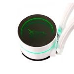 Enfriamiento Liquido AIO REDONDO XZEAL TYPHOON-X 120 ARGB – 120MM, 800-2200 RPM, 75.89 CFM / 33.5 dBA, 3Pin 5V - Blanco - Image 4