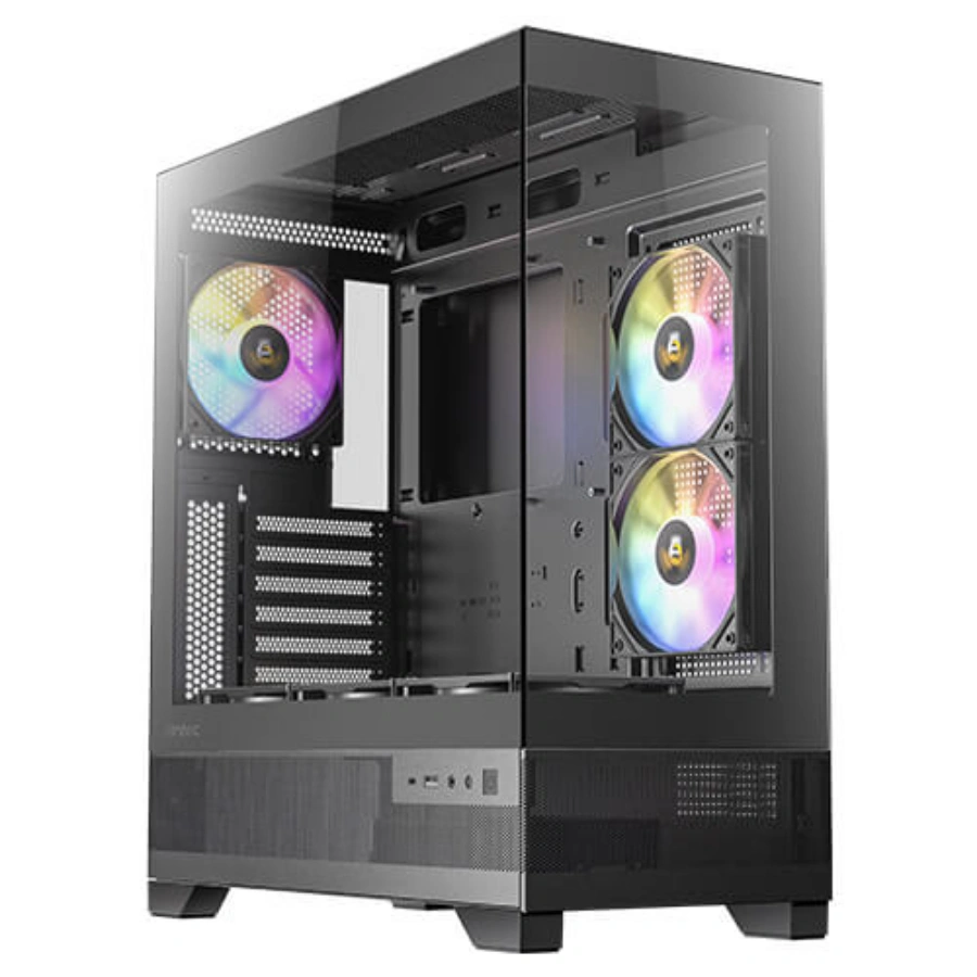 gallery-cx700-rgb-elite-01 Gabinete ANTEC CX700 ARGB - ATX Mid Tower, Cristal Templado, 3 Vent. Incluidos, USB 3.0, Negro - Imagen 1