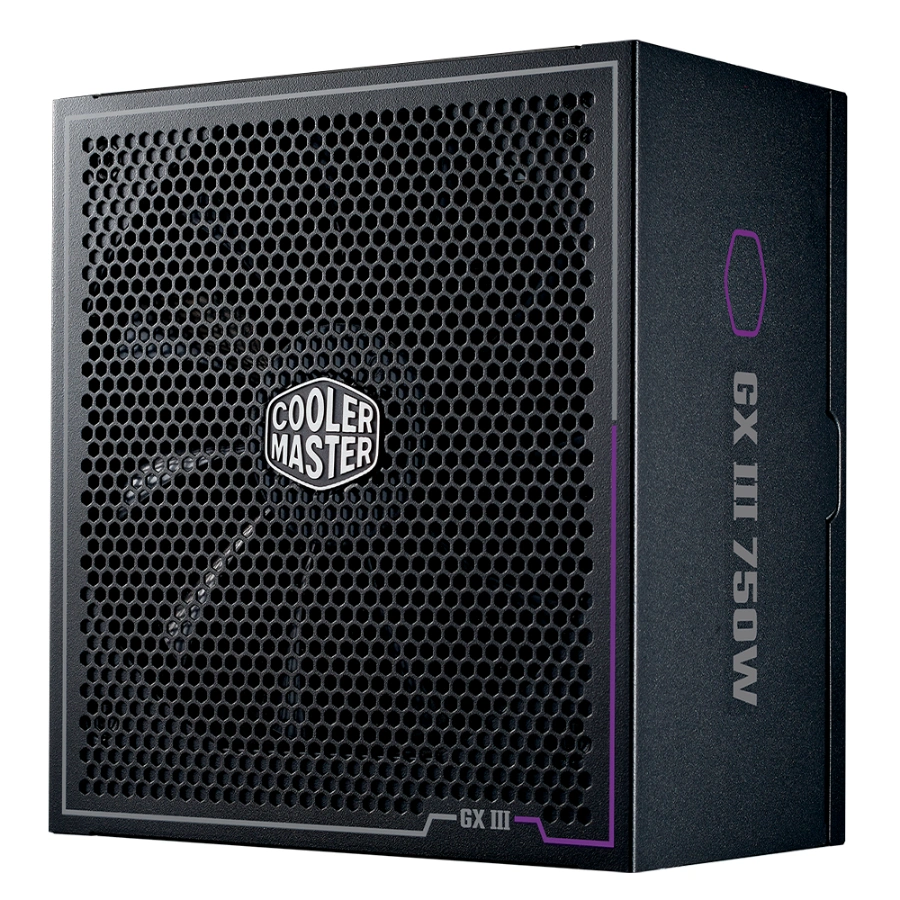 0d8f909f5e5204d4b5739504c44d6fb7 Fuente de Poder COOLER MASTER GX III - 750W - Full Modular, 80 Plus GOLD, 24 pin ATX, PCI-e 6+2 Pin, EPS 4+4 Pin, Negro - Imagen 1