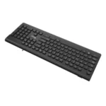 Teclado STYLOS STPTEC6B Ergonómico - Alámbrico USB, Membrana, 104 Teclas, Cable 1.5Metros, Negro - Image 3
