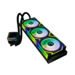 Enfriamiento Liquido AIO XPG Levante II 360 - 360mm, 3x120mm, Hasta 2000 RPM, 58 CFM, 29.33 dBA, 4pin 12V, 3pin 5V - Negro - Image 3