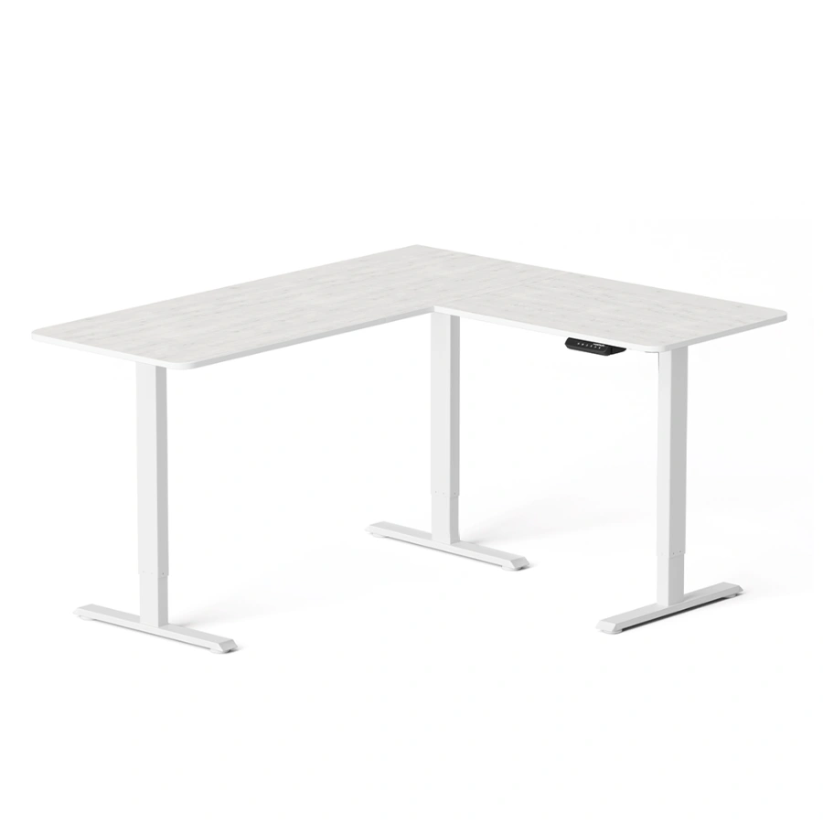 8a532d154dd687e22f2c8c8a1589ad13 Escritorio Eléctrico Gamer MUNFROST MoonStone PRO - Base Pro, 75x150cm + 60x90cm, Altura Ajustable, Cubierta Alaska - Imagen 1