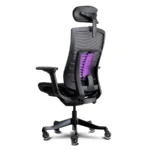 Silla Gamer MUNFROST NASH - Soporte Lumbar, Descansabrazos 3D, Hasta 180kg, Pistón Clase 4, Negro - Imagen 4