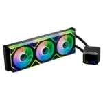 Enfriamiento Liquido AIO XPG Levante II 360 - 360mm, 3x120mm, Hasta 2000 RPM, 58 CFM, 29.33 dBA, 4pin 12V, 3pin 5V - Negro - Image 4