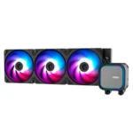 Enfriamiento Liquido AIO MSI MAG CORELIQUID A13 360 - 360mm, 3x120mm, Hasta 3800 RPM, 62.6 CFM, 20 dBA, 4pin 12V, 3pin 5V - Negro