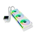 Enfriamiento Liquido AIO XPG Levante II 360 - 360mm, 3x120mm, Hasta 2000 RPM, 58 CFM, 29.33 dBA, 4pin 12V, 3pin 5V - Blanco - Image 2