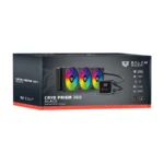 Enfriamiento Liquido AIO BALAM RUSH Cryo Prism 360 Black - 360mm, 3x120mm, Hasta 1800 RPM, 67.5 CFM, 26.9 dBA, 4pin 12V, 3pin 5V - Negro - Image 7