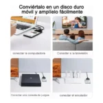 Cable Adaptador ACCESS POWER - USB 3.0 A Sata 2.5, Negro - Imagen 4
