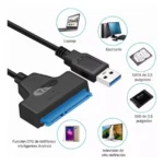 Cable Adaptador ACCESS POWER - USB 3.0 A Sata 2.5, Negro