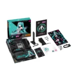 Tarjeta Madre Asus ROG STRIX X870E-H GAMING HATSUNE MIKU EDITION – Socket AM5, 256GB x4 DDR5 8000MT/s, HDMI, M.2 PCIe 5.0, USB C, USB 3.2, Wi-Fi 7, Bluetooth 5.4, ATX - Image 12