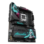 Tarjeta Madre Asus ROG STRIX X870E-H GAMING HATSUNE MIKU EDITION – Socket AM5, 256GB x4 DDR5 8000MT/s, HDMI, M.2 PCIe 5.0, USB C, USB 3.2, Wi-Fi 7, Bluetooth 5.4, ATX - Image 4