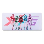 Mousepad XPG Frontline XL Saga 03 - 900x400mm, Grosor 3mm, Microfibra Suave, Base Antideslizante, Costura Reforzada