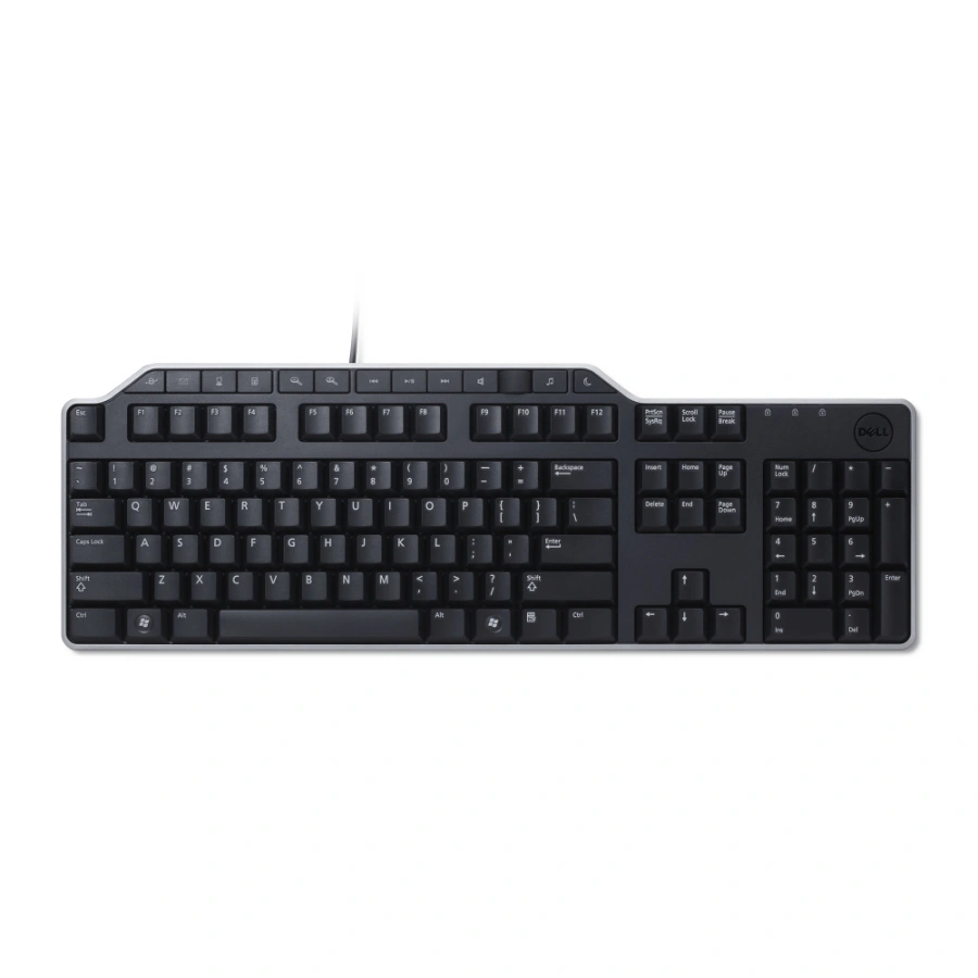 CP-DELL-580-AFQQ-0c6d32 Teclado Dell KB522 - Alámbrico USB, QWERTY Español, 104 Teclas, 14 Teclas de Acceso Directo, Concentrador USB 2 Puertos - Negro - Image 1