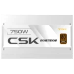 Fuente de Poder Antec CSK750DC BLANCO - 750W, 80 Plus Bronce, ATX 12V 2.52, No Modular, PFC Activo - Color Blanco - Image 5