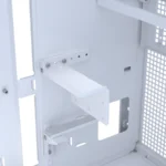 Gabinete Torre Media ASUS Prime AP303 - Panel de malla, Micro-ATX, Radiador hasta 360mm, GPU de 360mm, 1x Ventilador 120mm Instalado - Blanco - Imagen 8