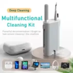Kit de limpieza - Para teclados, Auriculares, Pantallas, Telefonos - Blanco