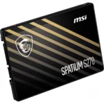 Unidad De Estado Solido SSD MSI SPATIUM S270 SATA 2.5 - 480GB, SATA III 6Gbps, 500 MB/s, NAND 3D, SATA 2.5" - Imagen 2