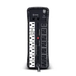 No Break UPS CyberPower GX150C2 - 1500VA/1000W, 7 Contactos Batería y protección, 6 Solo protección, Onda Senoidal Pura, AVR, Iluminación RGB - Negro - Image 3