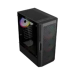 Gabinete Gamer Balam Rush DragonFly Ventra GM570 - Media Torre, Panel de Cristal Templado, 4 Ventiladores ARGB Preinstalados, Soporta ATX/Micro ATX/Mini ITX, USB 3.0 - Color Negro - Imagen 5