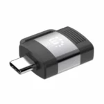 Adaptador USB-C a USB-A Manhattan 356312 V3.2 - USB 3.2 Gen 1, 5 Gbps, 3 A, Aluminio - Color Negro/Gris Espacial - Imagen 2